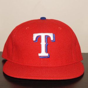 Texas Rangers New Era 5950 Wool Fitted Hat